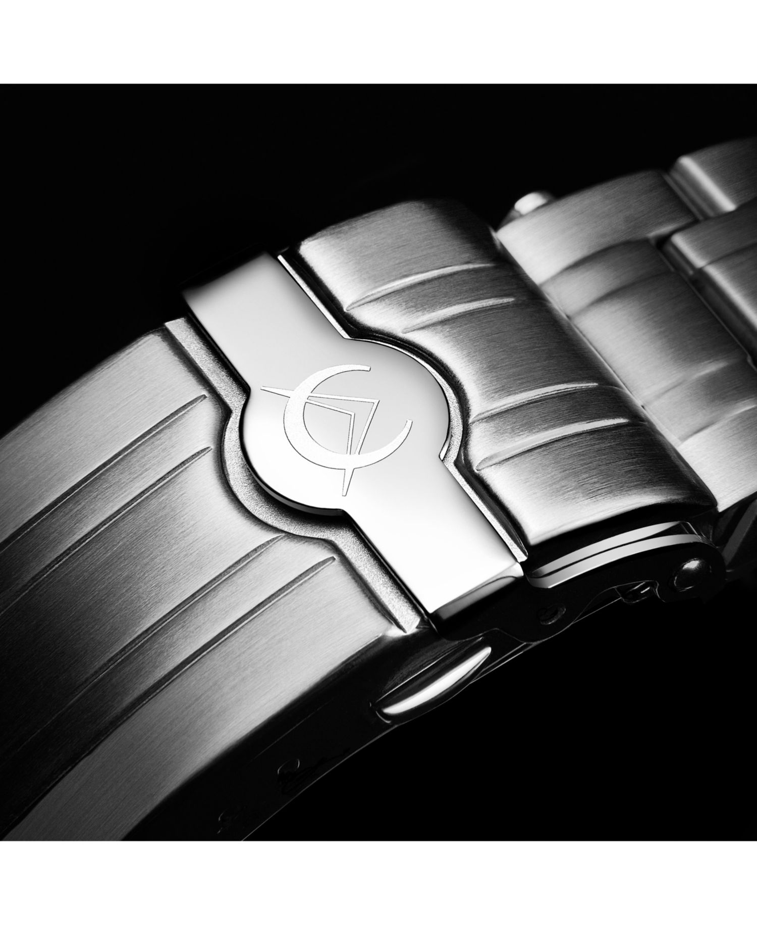 Men's Vathos Silver-tone Stainless Steel , Blue Dial , 42mm Round Watch