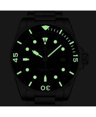 Men's Vathos3 Silver-tone Stainless Steel , Two-Tone Dial , 49mm Round Watch