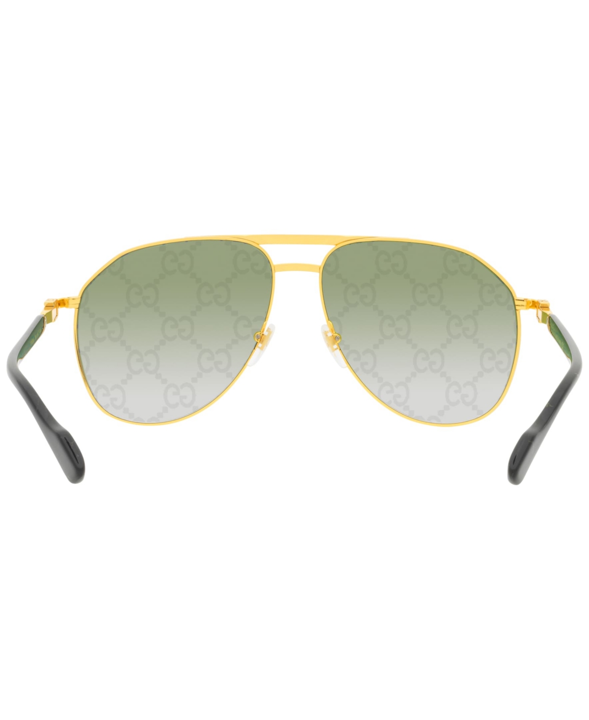Shop Gucci Men's Sunglasses, Gg1220s In Gold-tone