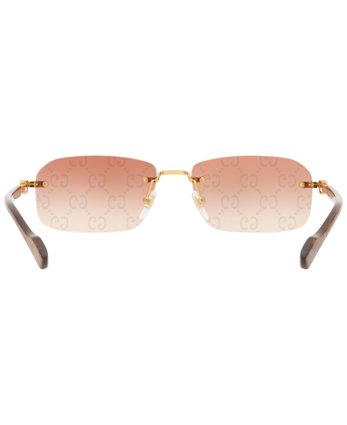 Shop Gucci Men's Sunglasses, Gg1221s In Gold-tone
