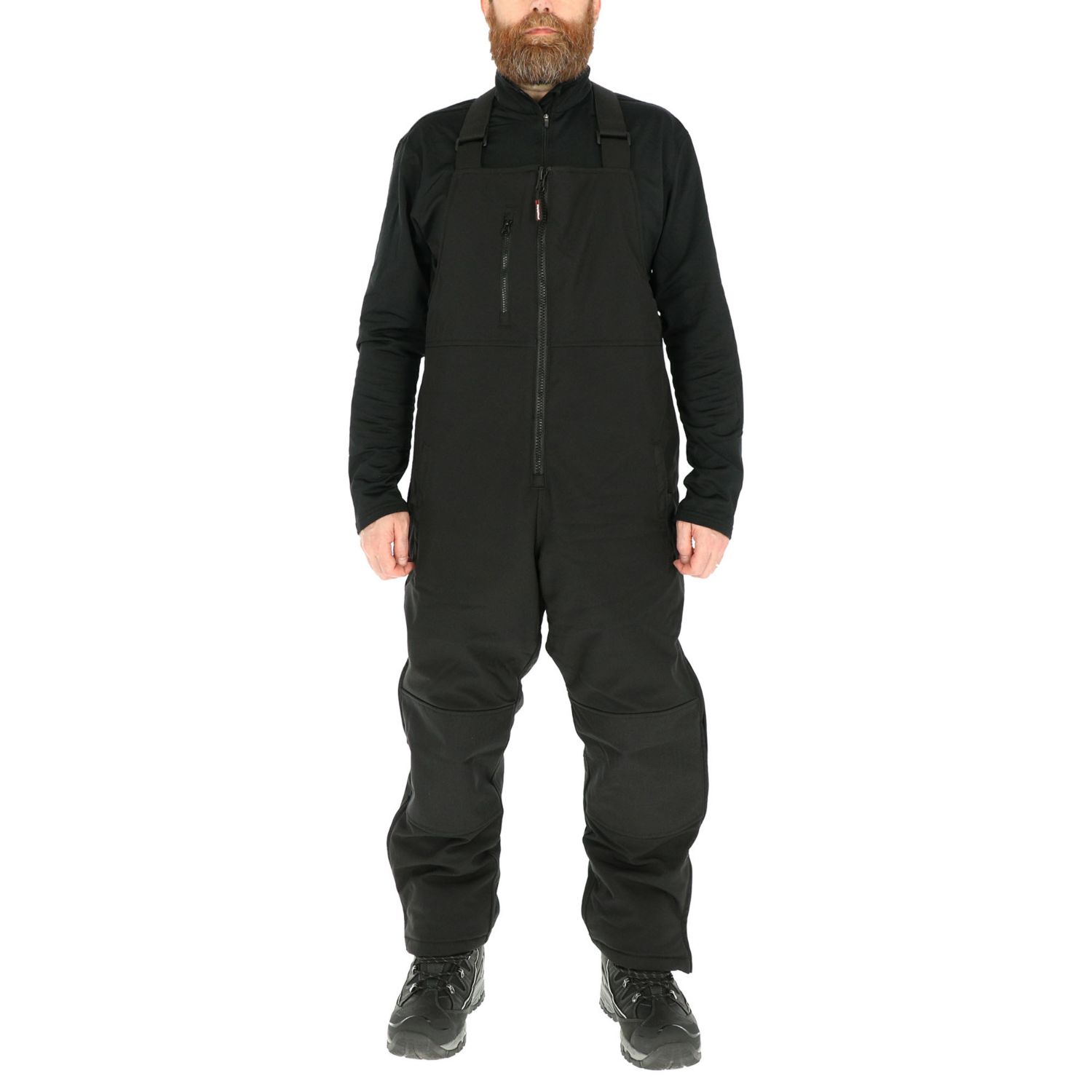 Men's Insulated Softshell Bib Overalls
