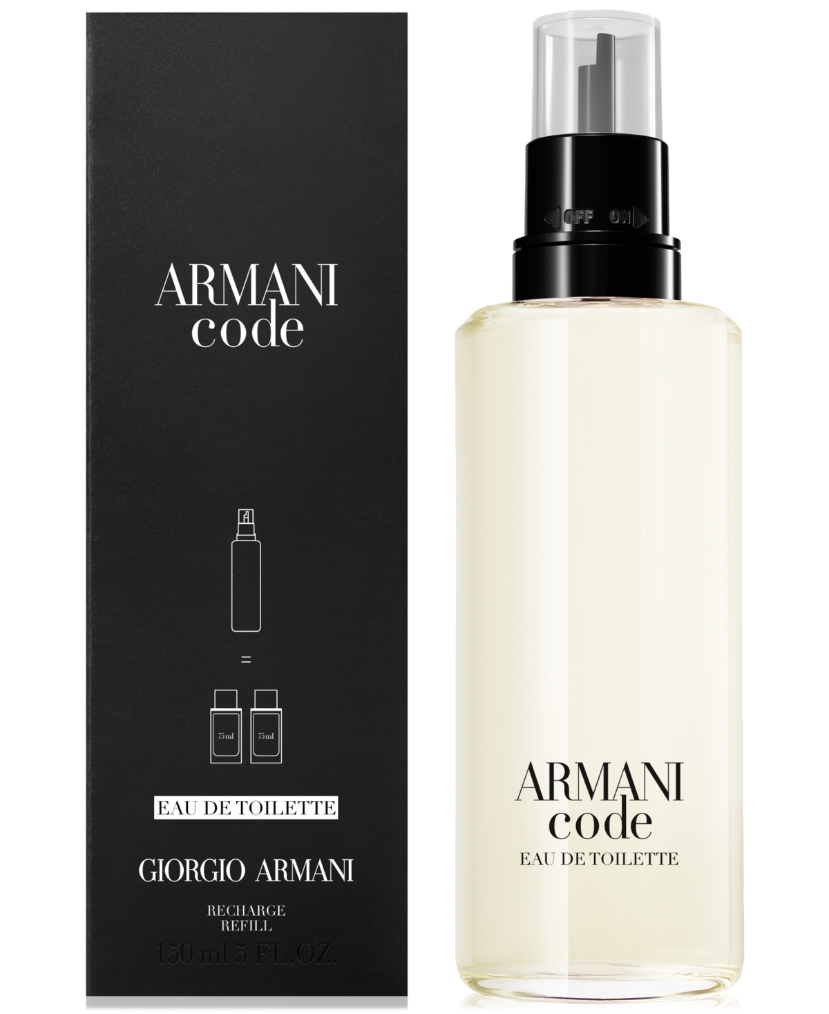 Shop Giorgio Armani Armani Beauty Men's Armani Code Eau De Toilette Refill, 5 Oz. In No Color