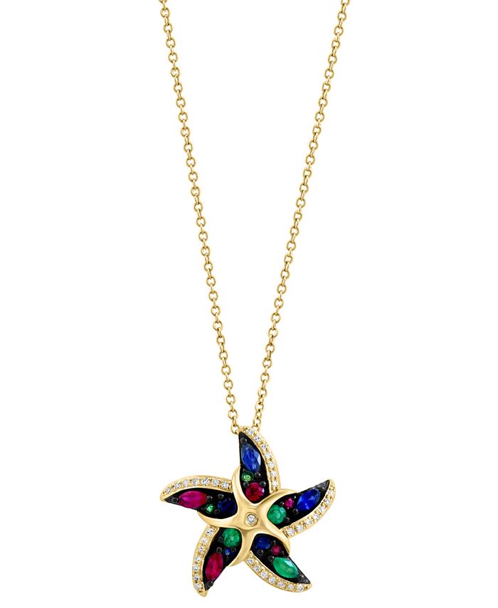 Macys starfish necklace cheap