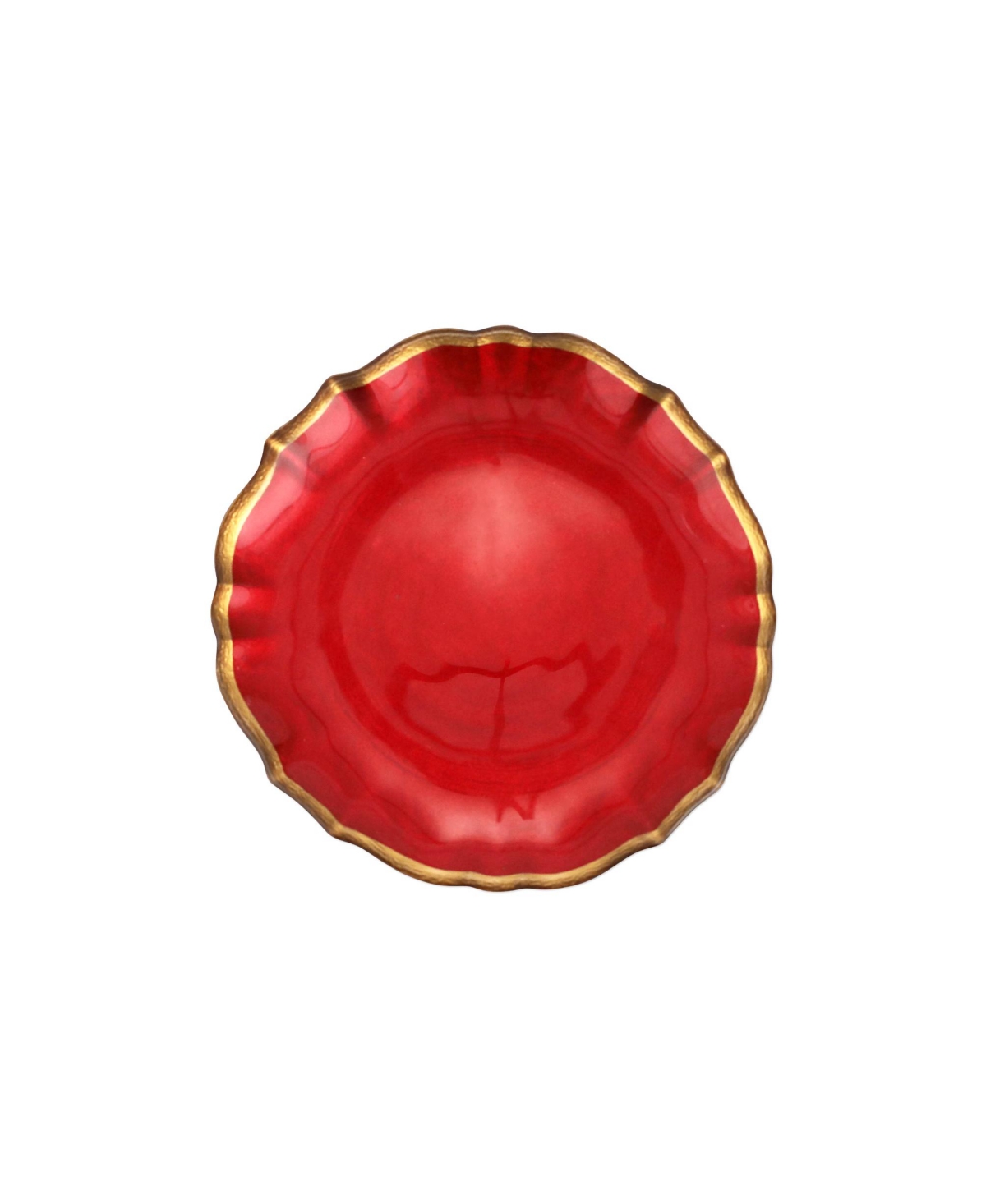 Vietri Baroque Glass Cocktail Plate D