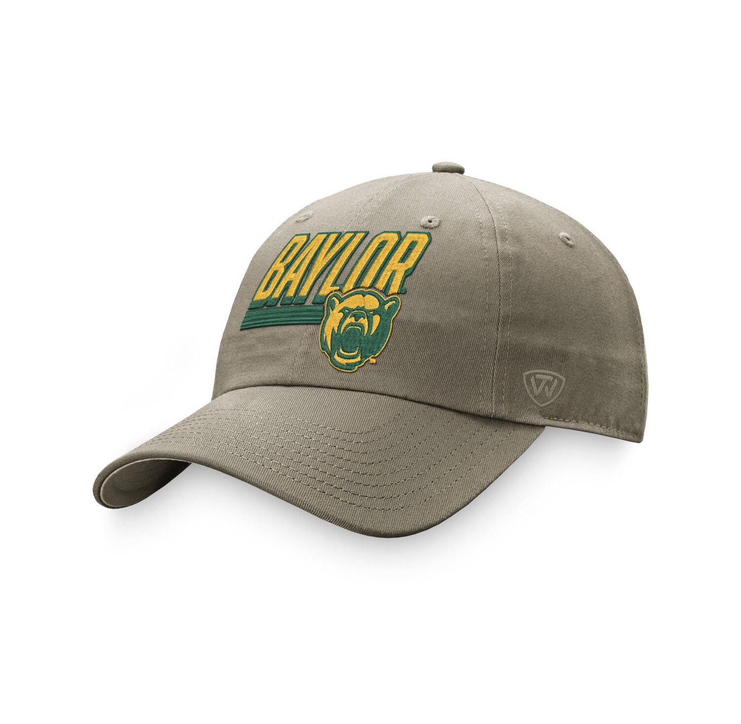 Men's Khaki Baylor Bears Slice Adjustable Hat