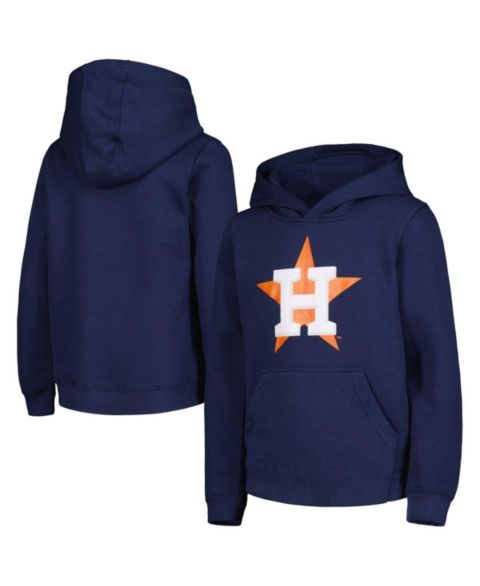 Детское худи Outerstuff Navy Houston Astros Team Primary Logo Pullover