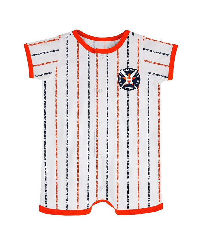 Outerstuff Babies' Infant White Houston Astros Ball Hitter Coverall