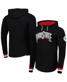 Men's Champion Heather Gray Ohio State Buckeyes Arch Pill Sweatshirt Size: 3XL