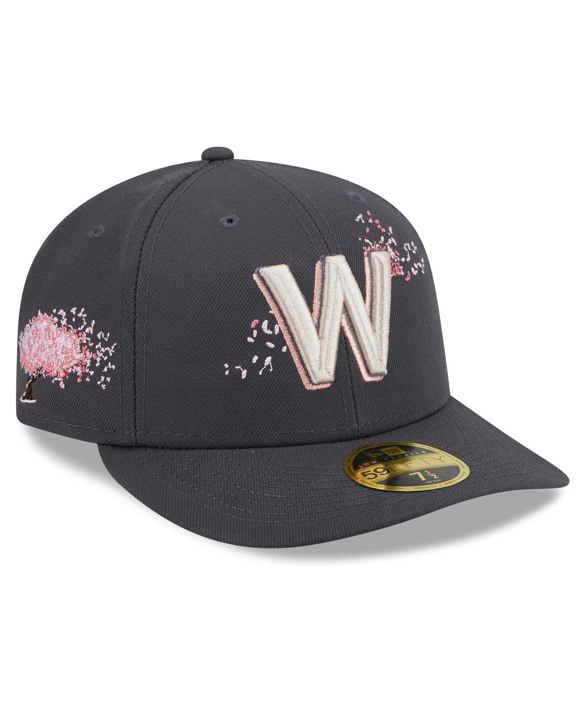 Men's New EraWashington Nationals City Connect Low Profile 59FIFTY Fitted Hat - Graphite