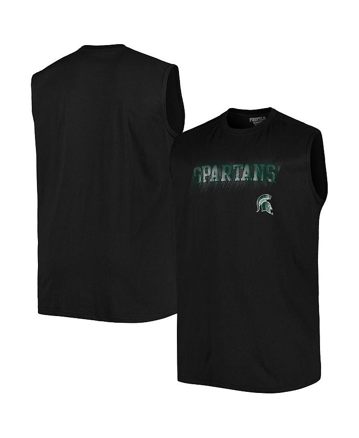 Profile Men's Black Michigan State Spartans Big and Tall Tank Top Macy's