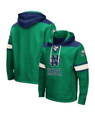 Men's Notre Dame Fighting Irish 2.0 Lace-Up Pullover Hoodie