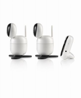 Connect 5.0" Wi-Fi HD Motorized Video Baby Monitor, 2 Camera Set