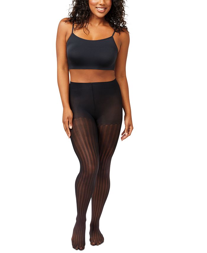 Hanes Women's Pinstriped Control Top Tights - Macy's