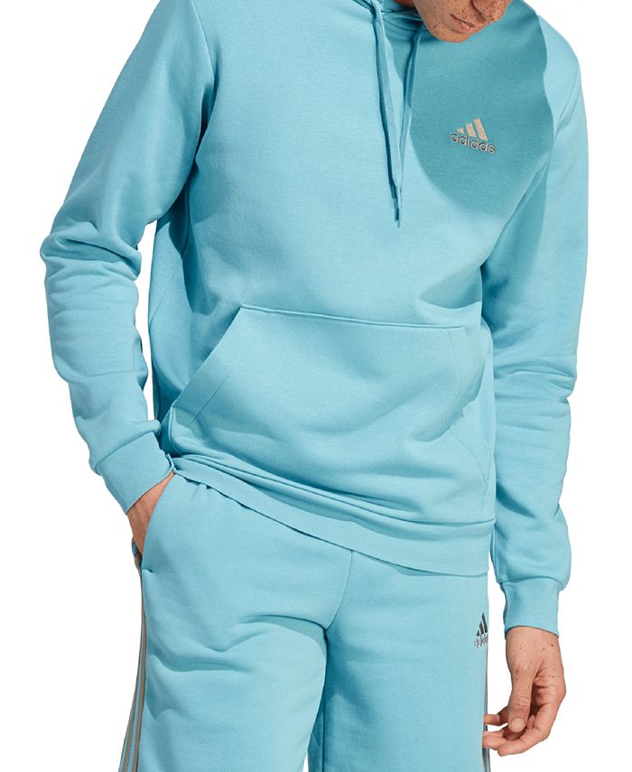 Jong Duplicatie ontploffing adidas Men's Feel Cozy Essentials Fleece Pullover Hoodie & Reviews -  Activewear - Men - Macy's