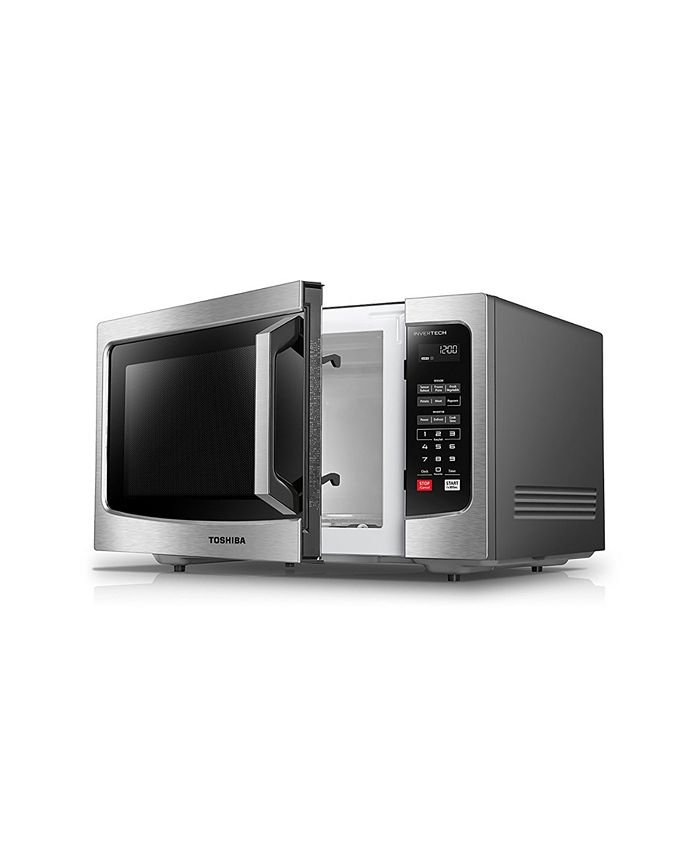 Toshiba 1.6 Cubic Feet Microwave with Inverter Technology Macy's