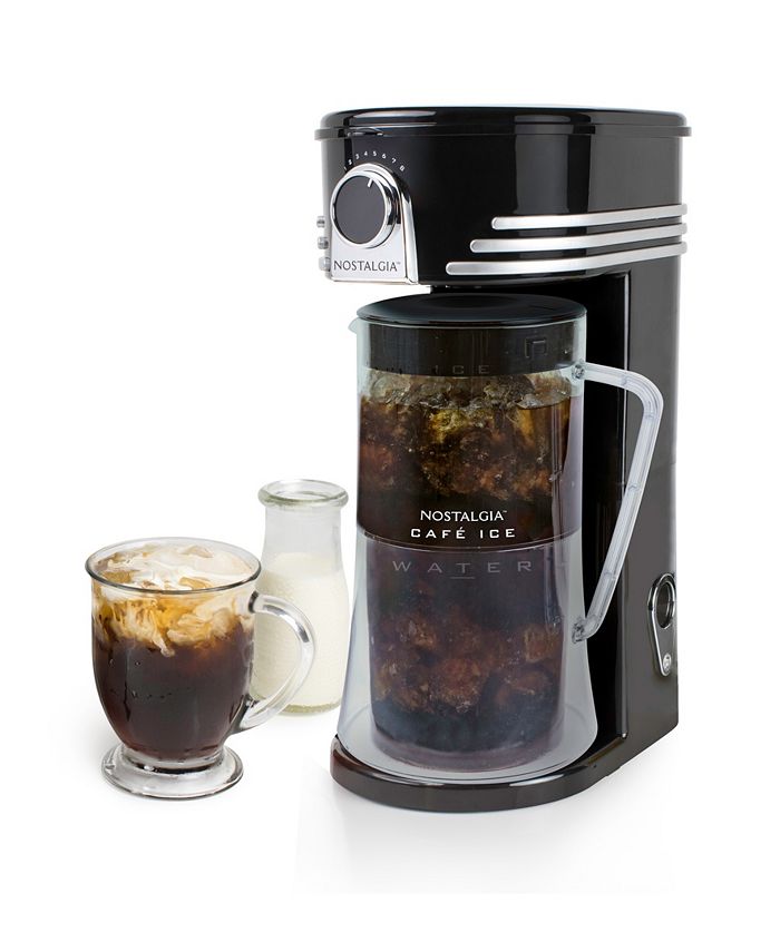 Nostalgia Café Ice 3 Quart Iced Coffee And Tea Brewing System with