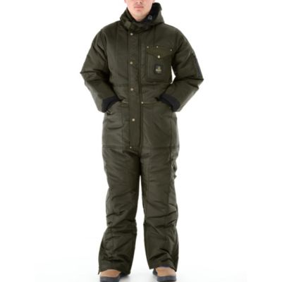 Men's Iron-Tuff Insulated Coveralls with Hood - Heavy-Duty Cold Weather Gear for Extreme Conditions