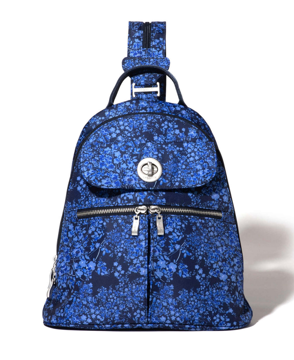 Baggallini Naples Convertible Backpack In Ink Hydran