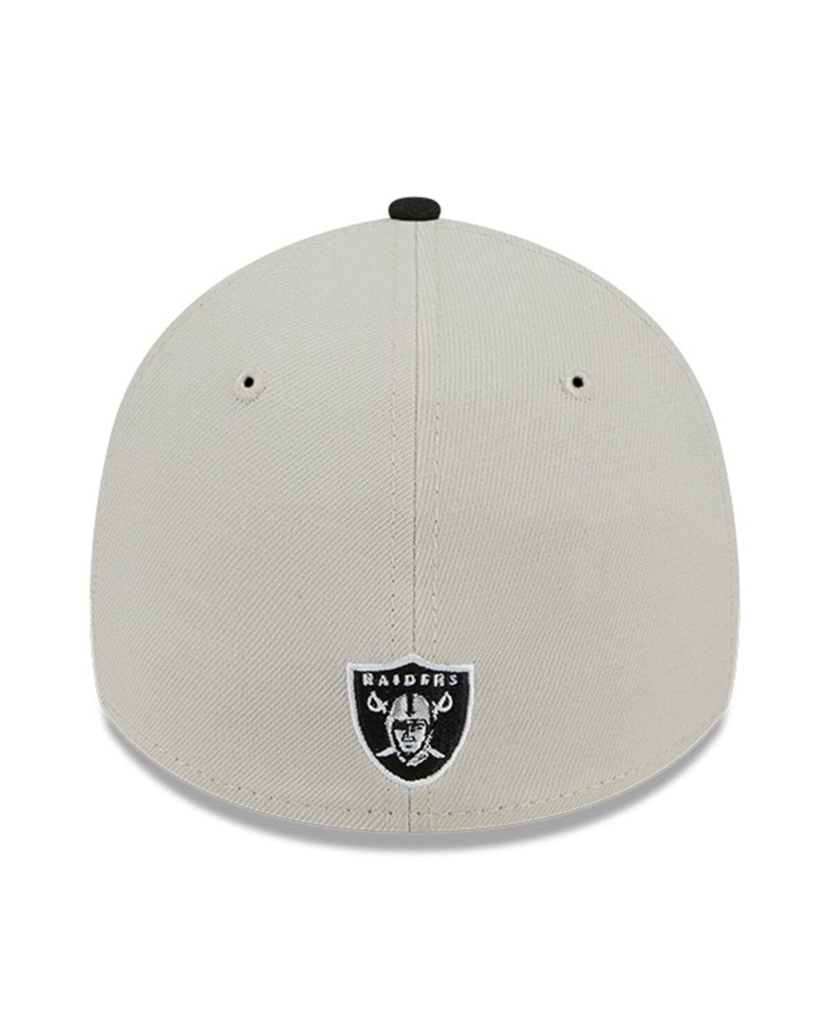 Men's New Era Black Las Vegas Raiders 2023 Nfl Draft 39THIRTY Flex Hat - Black