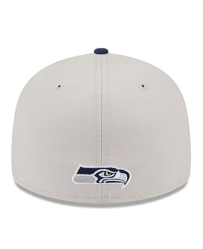 Casquette Baseball New Era 59Fifty Seattle Seahawks, Bord Plat, Taille Ajustée - Neuf Avec étiquettes