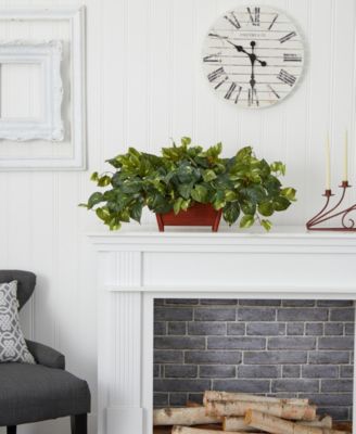 Pothos Artificial Plant in Decorative Rectangular Planter