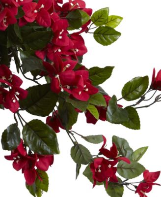 Bougainvillea UV-Resistant Indoor/Outdoor Hanging Basket 