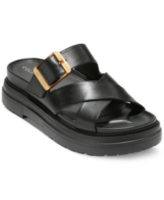 Cole Haan Women s Fraya Buckled Strappy Slide Sandals Macy s