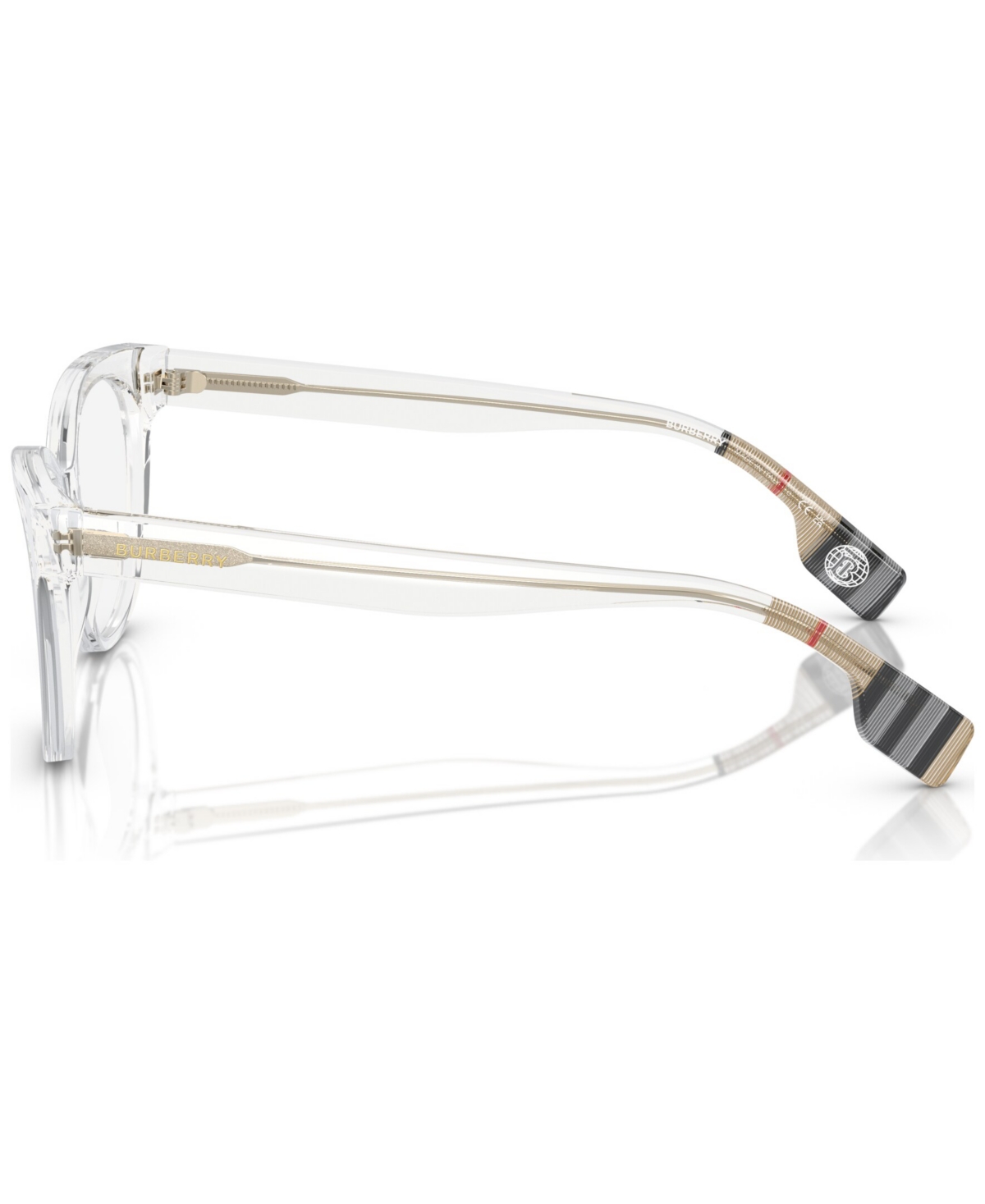Burberry Women's Cat Eye Eyeglasses, Be2375 53 In Transparent