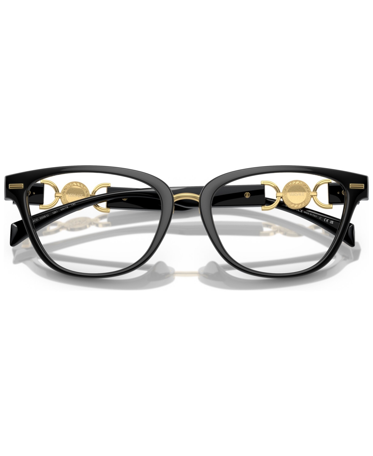 Versace Women's Cat Eye Eyeglasses, VE3336U 54