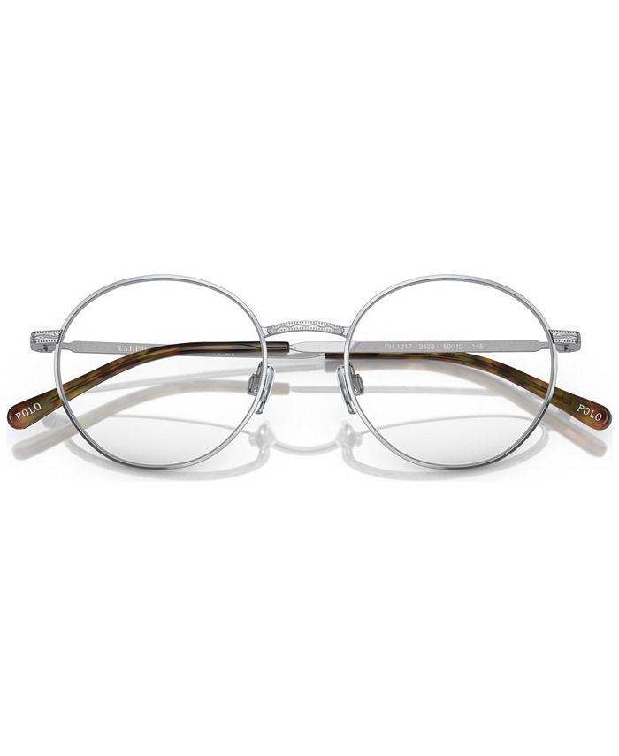 Polo Ralph Lauren Men's Round Eyeglasses, PH1217 50 - Macy's