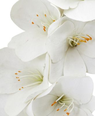 24" Amaryllis Artificial Wreath