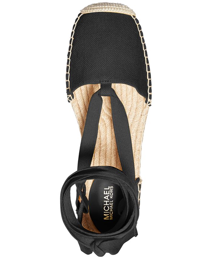 Michael Kors Women's Yara Ankle-Tie Espadrille Sandals - Macy's