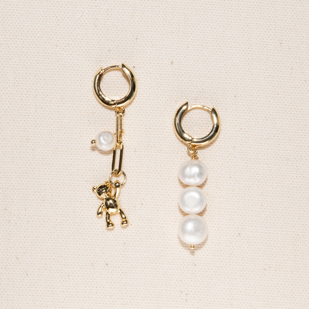 JOEY BABY 18K GOLD PLATED FRESHWATER PEARLS