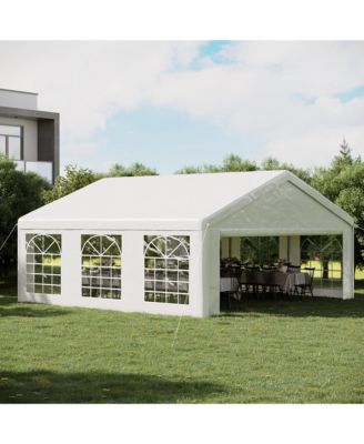 20' x 20' Heavy-duty Large Wedding Tent with Sidewalls,