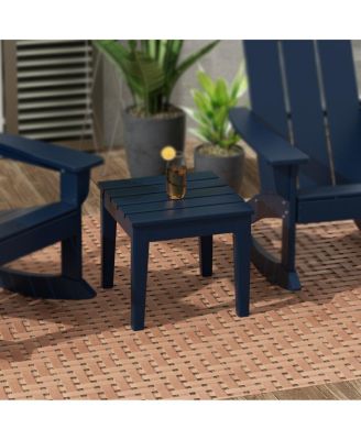 Outdoor Patio Modern Adirondack Side Table