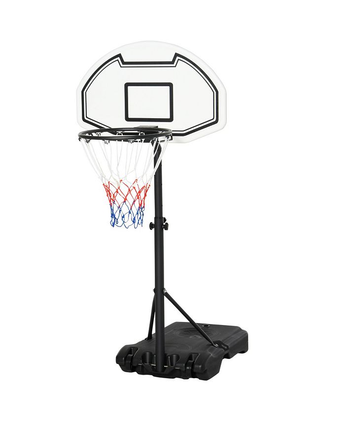 Soozier Aosom Poolside Basketball Hoop Stand Portable Basketball System