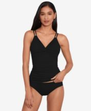 M&S Womens Tummy Control Padded Plunge Swimsuit - 16REG - Green, Green, £35.00