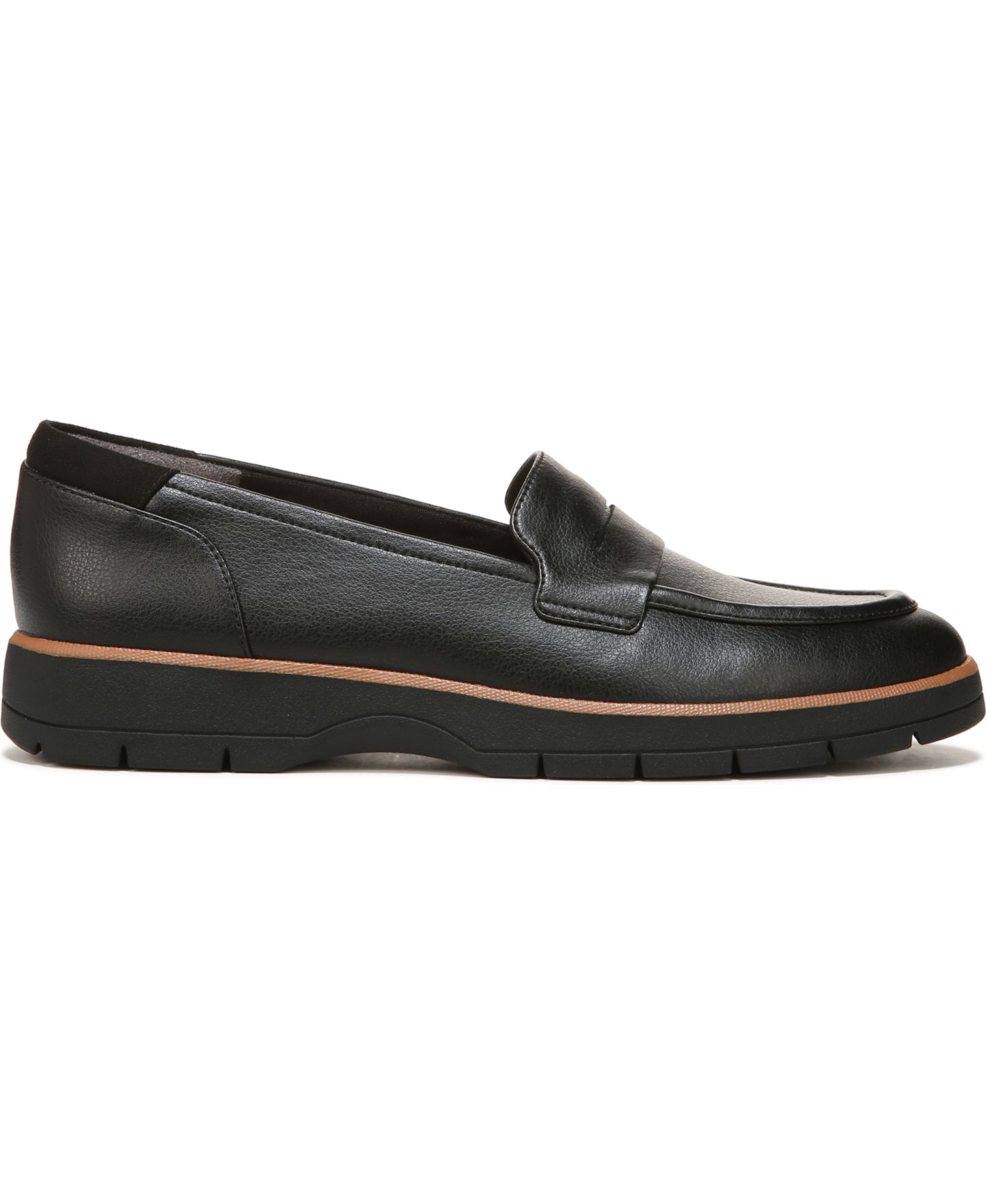 Женские туфли Dr. Scholl's Nice Day Lug Sole, цвет: Чёрный / Чёрная искусственная кожа — фото 2
