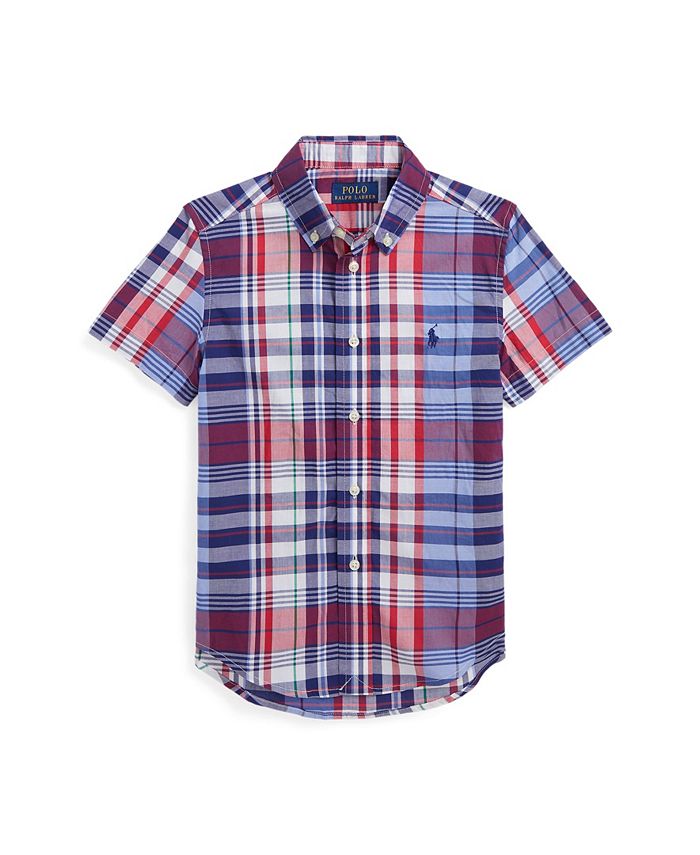 Polo Ralph Lauren Little Boy's Plaid Button-Down Shirt