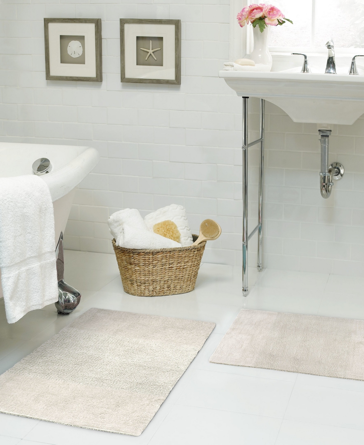 Juicy Couture Brooklyn Vintage Reversible Bath Rug