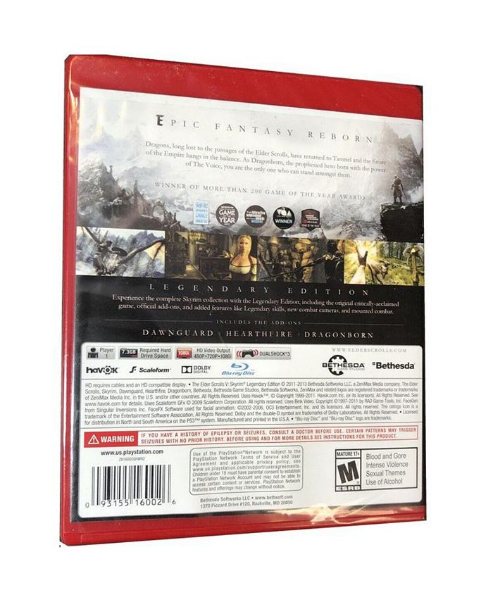 Skyrim as NEW for Sony Playstat.. | Køb fra Arcom-Games på (718287193