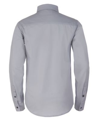 Little Boys Solid Stretch Poplin Shirt