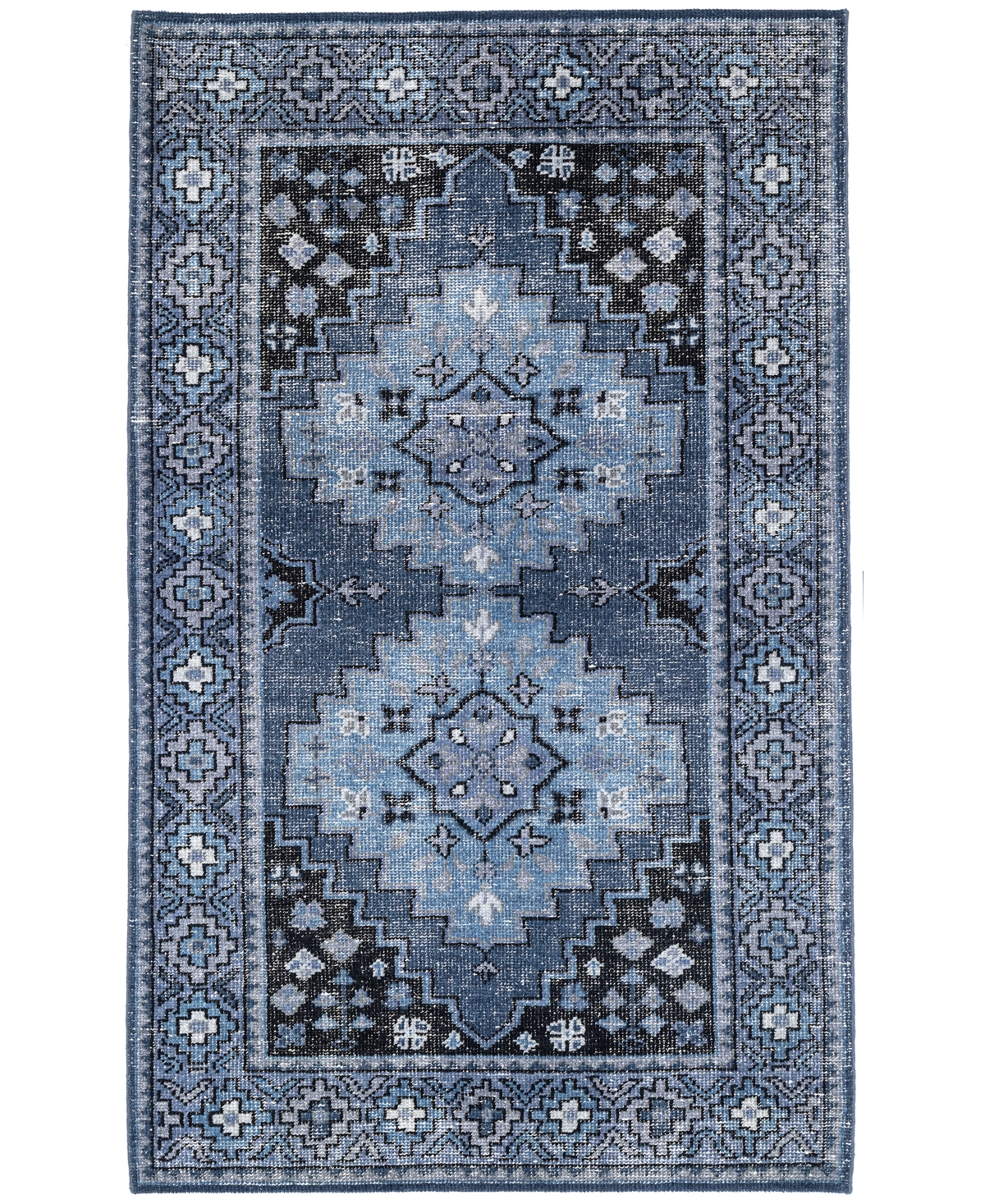 NuStory Nuclassic Distillery 5' x 8' Area Rug - Navy