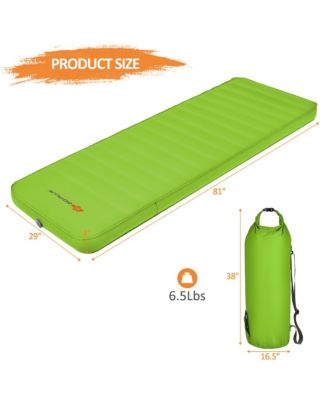 Folding Sleeping Pad, Self Inflating Camping Mattress