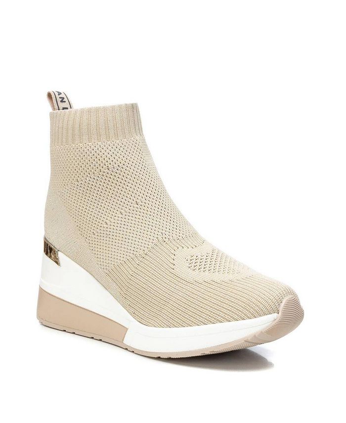 XTI Women s Wedge Ankle Boots By Beige Macy s