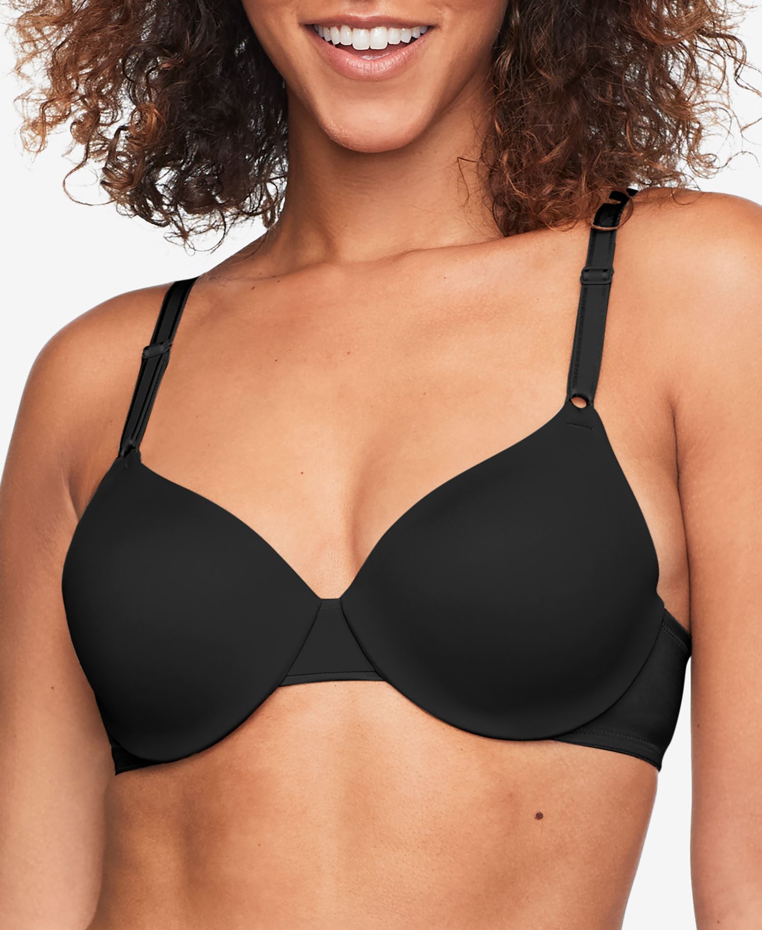 Women's Cushioned Underwire Lightly Lined T-Shirt Bra 1593