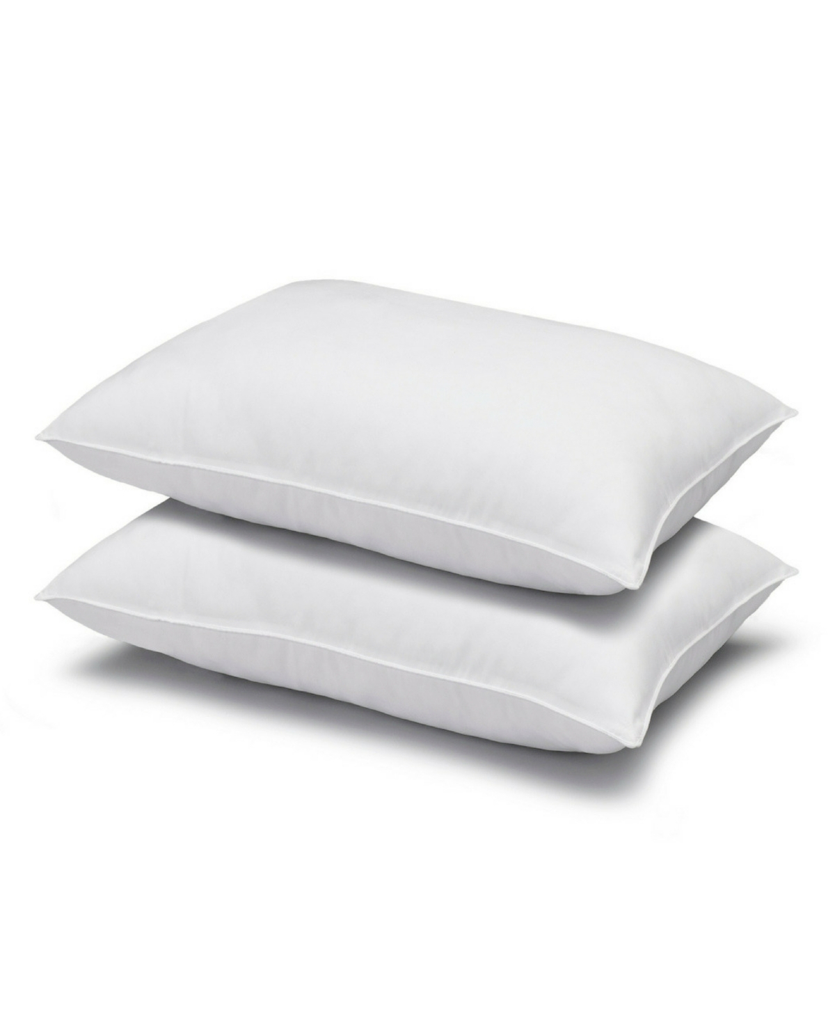 Ella Jayne Signature Plush Allergy-Resistant Density Side/Back Sleeper Down Alternative Pillow, - Set of 2