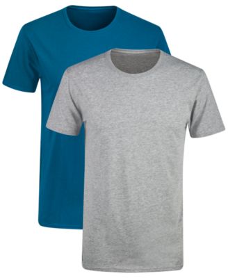 Hanes - Men's Originals Ultimate 2-Pk. Slim-Fit Stretch Moisture-Wicking T-Shirts