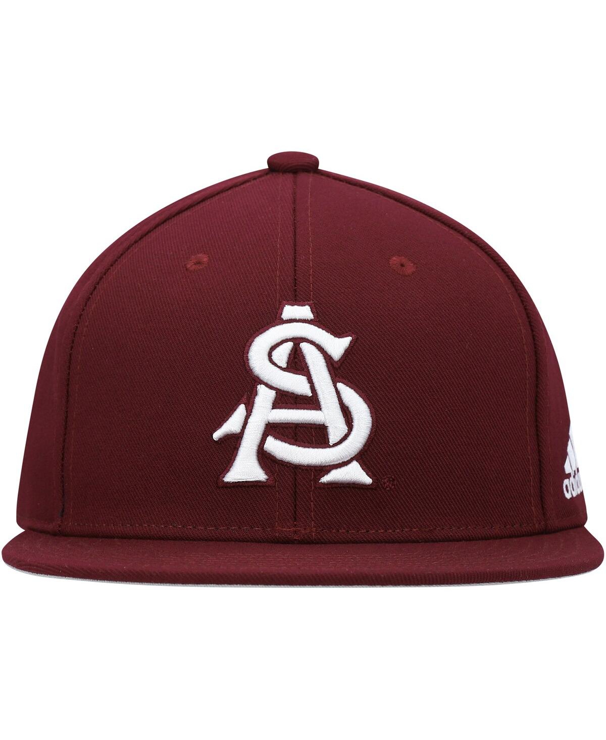 Shop Adidas Originals Men's Adidas Maroon Arizona State Sun Devils Baseball On-field Fitted Hat