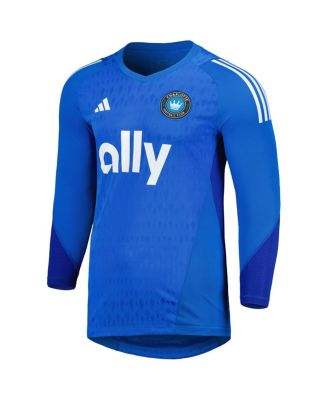 Men's Blue Charlotte FC 2023 Goalkeeper Long Sleeve Replica Jersey